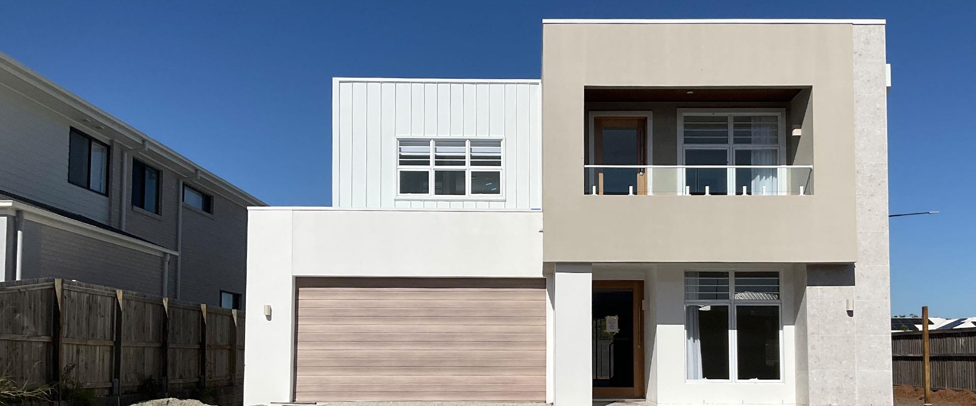 modern two storey home